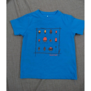 モンベル(mont bell)のモンベル　Tシャツ　ブルー　どんぐり　100(Tシャツ/カットソー)