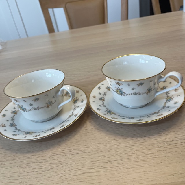 ノリタケ　ティーカップ　ソーサー　オールドノリタケ　Noritake チャイナ