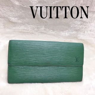 ヴィトン(LOUIS VUITTON) 財布(レディース)(グリーン・カーキ/緑色系