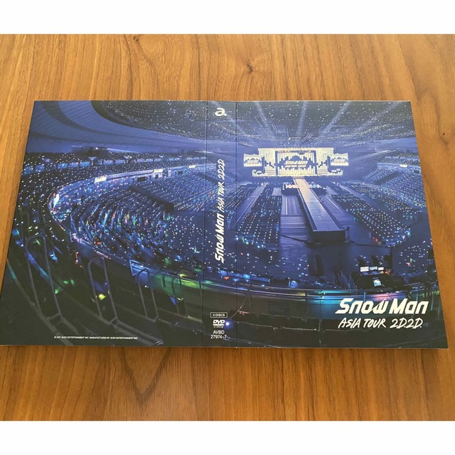 Snow Man(スノーマン)のSnowMan Asia tour 2D2D エンタメ/ホビーのDVD/ブルーレイ(アイドル)の商品写真