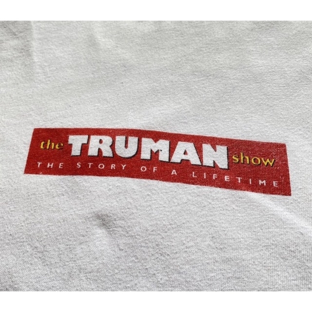 レア】トゥルーマン・ショーTruman Show ムービーTシャツ XLの レア】トゥルーマン・ショーTruman Show ムービーTシャツ XLの