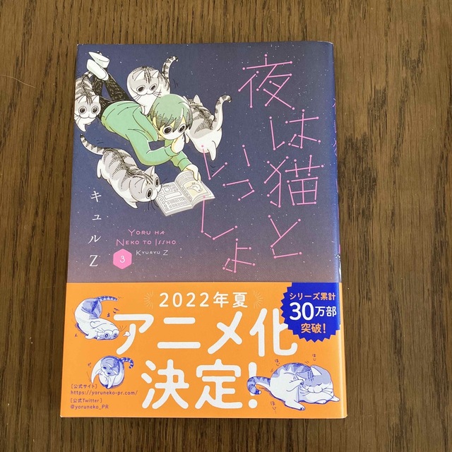 値下げしました！夜は猫といっしょ １・2・3       3冊セット エンタメ/ホビーの漫画(その他)の商品写真