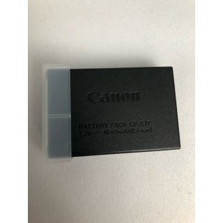 キヤノン(Canon)のLP-E17 キヤノン Canon  純正品 中古美品(バッテリー/充電器)