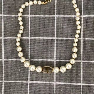正規品在庫 正規品 Christian Dior パールネックレス ヴィンテージ