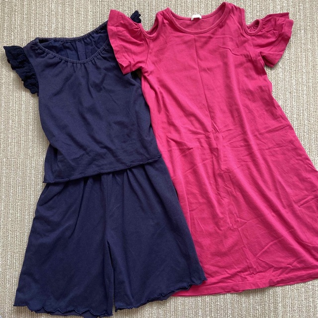 ikka(イッカ)のまとめ売り　夏　140 女の子 キッズ/ベビー/マタニティのキッズ服女の子用(90cm~)(その他)の商品写真