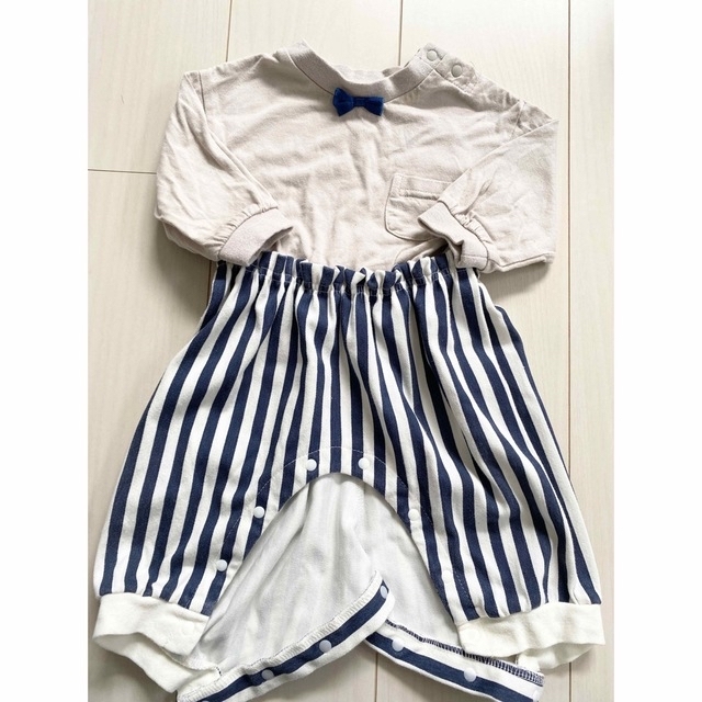 F.O.KIDS(エフオーキッズ)のF.O.KIDS　ロンパース　70サイズ　セレモニー キッズ/ベビー/マタニティのベビー服(~85cm)(ロンパース)の商品写真