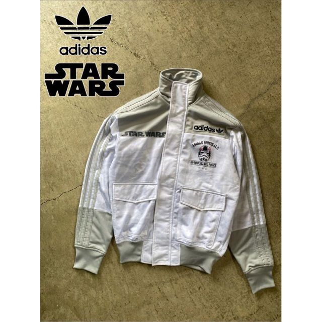 adidas star wars トラックジャケット ジャージ スターウォーズ - ジャージ