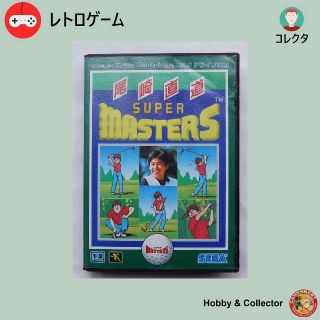 セガゲームス(SEGA Games)のセガメガドライブ 尾崎直道のスーパーマスターズ G-4014 ( #3243 )(家庭用ゲームソフト)