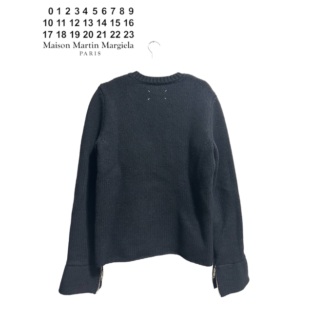 Maison Margiela　ZIP sleeve sweater 17AW