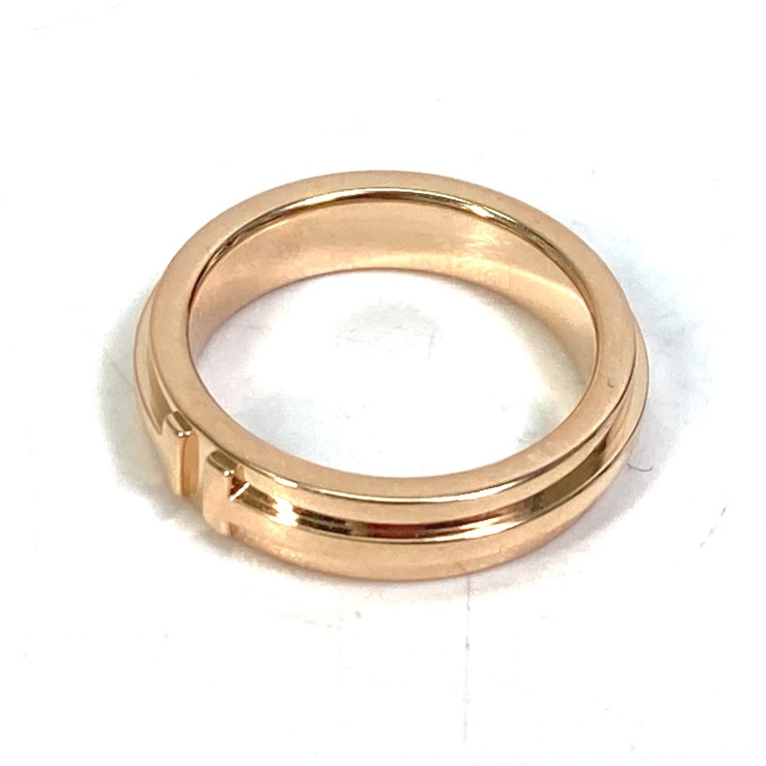 ティファニー TIFFANY&Co. T TWO ナロー K18PG アクセサリー ジュエリー リング・指輪 Au750 ピンクゴールド 美品