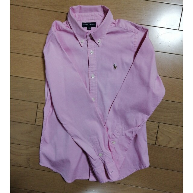 POLO RALPH LAUREN(ポロラルフローレン)のポロラルフローレン オックスフォードシャツ140cm キッズ/ベビー/マタニティのキッズ服女の子用(90cm~)(ブラウス)の商品写真