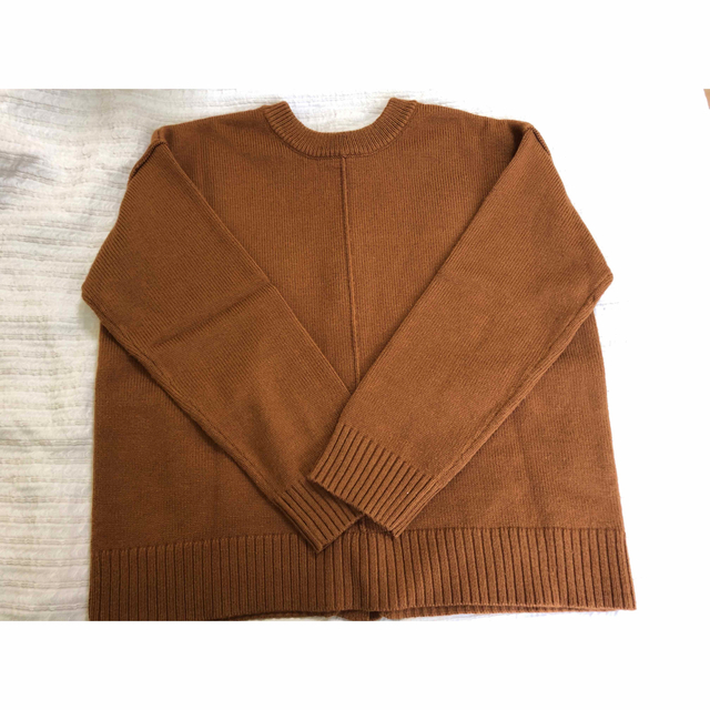 GU(ジーユー)の2WAYシャツテールコンビネーションセーター(長袖) レディースのトップス(ニット/セーター)の商品写真