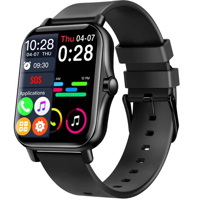人気商品✨スマートウォッチ 通話機能 大画面 iPhone/Android対応 | myglobaltax.com