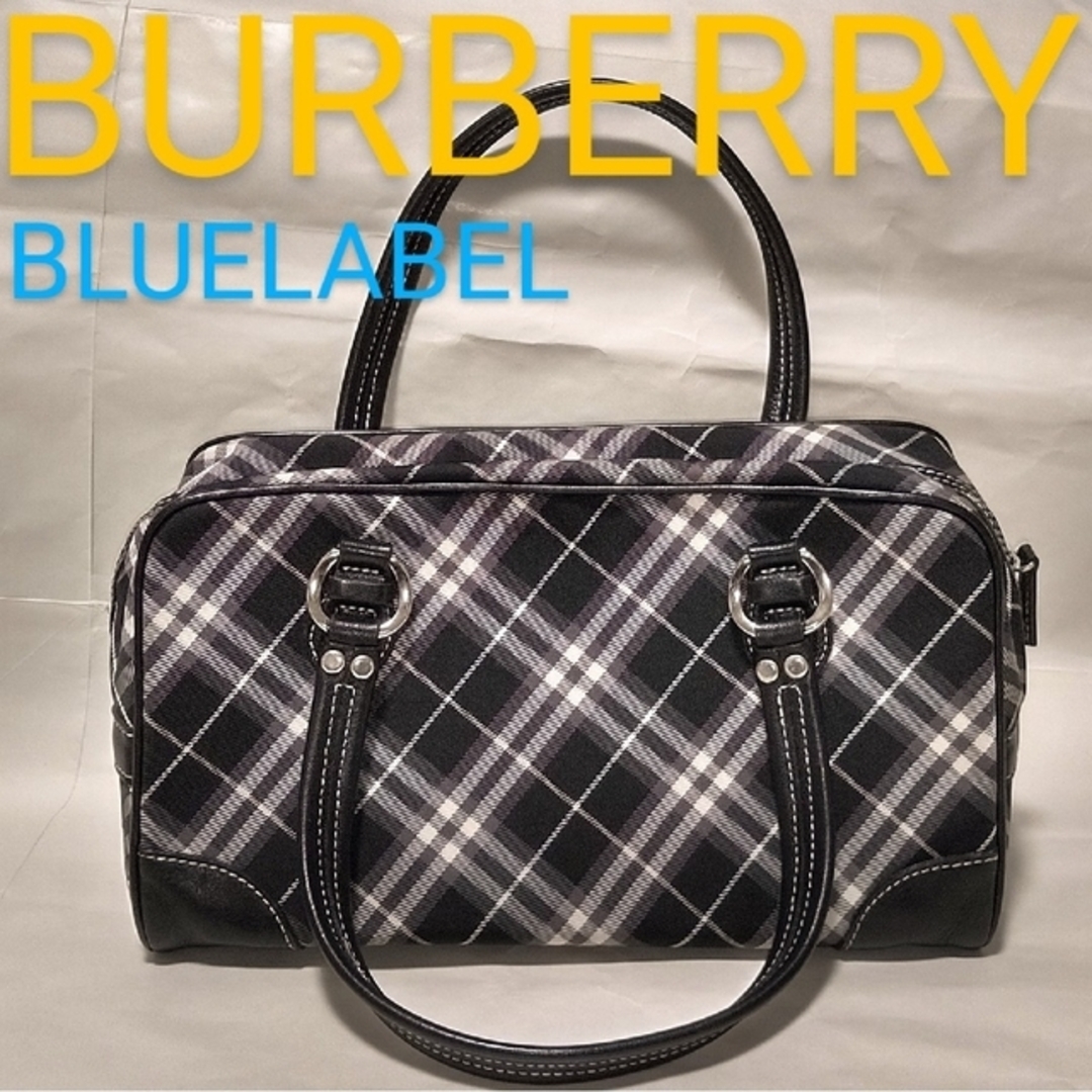 BURBERRY BLUE LABEL(バーバリーブルーレーベル)のバーバリー■ブルーレーベル■ミニボストンバッグ■チェック柄 レディースのバッグ(ボストンバッグ)の商品写真