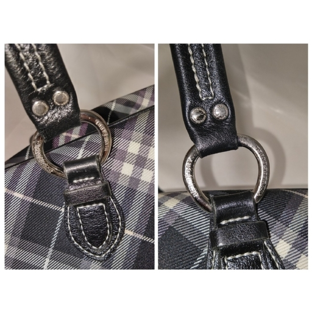 BURBERRY BLUE LABEL(バーバリーブルーレーベル)のバーバリー■ブルーレーベル■ミニボストンバッグ■チェック柄 レディースのバッグ(ボストンバッグ)の商品写真