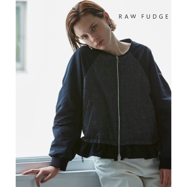 RAW FUDGE - 【RAW FUDGE】ウールデニム×タフタブルゾンの+spbgp44.ru