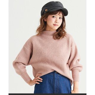 マジェスティックレゴン(MAJESTIC LEGON)のリブボニュームニットプルオーバー(ニット/セーター)