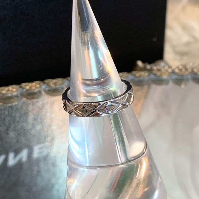 ☆超美品☆CHANEL マトラッセ プラチナリング 指輪 PT950 6号 レビュー