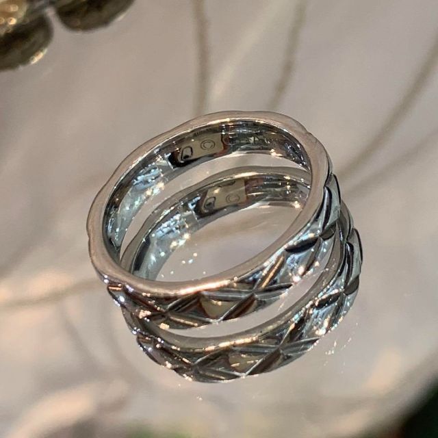 ☆超美品☆CHANEL マトラッセ プラチナリング 指輪 PT950 6号 レビュー