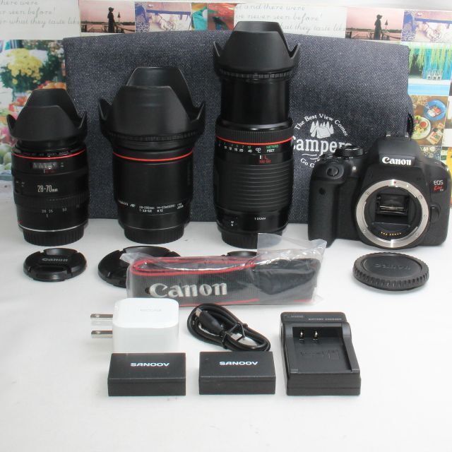 ❤️予備バッテリー付き❤️Canon Kiss X9i 超望遠トリプルズーム ❤️予備バッテリー付き❤️Canon Kiss X9i 超望遠トリプルズーム