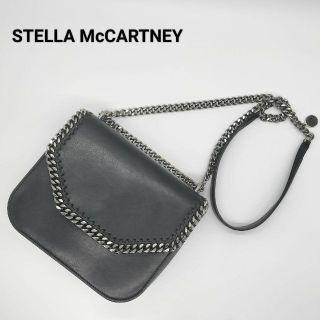 ステラマッカートニー(Stella McCartney)の美品 ステラマッカートニー ショルダーバッグ ファラベラ ボックス ブラック(ショルダーバッグ)