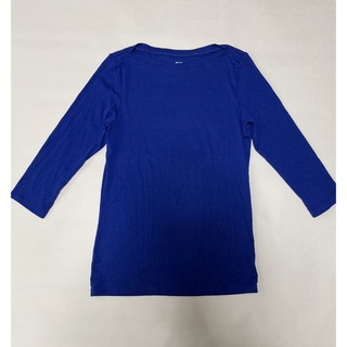 ユニクロ(UNIQLO)のUNIQLO ユニクロ Tシャツ ブルー 青 M(Tシャツ(半袖/袖なし))