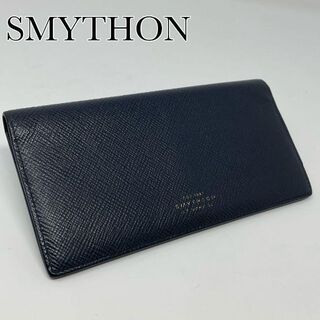 スマイソン(Smythson)の定番✨ SMYTHSON スマイソン 長財布 折財布 札入れ レザー(長財布)