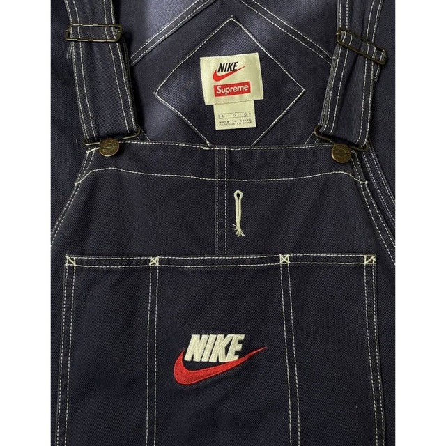 激レア NIKE supremeオーバーオール-