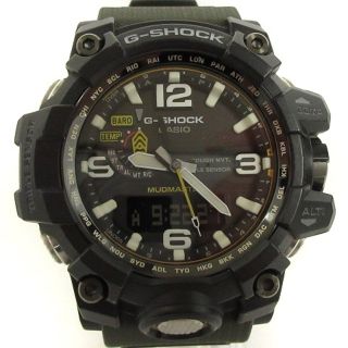 ジーショック(G-SHOCK)のカシオジーショック マッドマスター 腕時計 電波ソーラー タフ 緑 ■SM0(ラバーベルト)