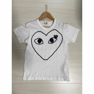 コムデギャルソン(COMME des GARCONS)の【★人気★名作★sサイズ】プレイコムデギャルソン ビッグ ハート Tシャツ(Tシャツ(半袖/袖なし))