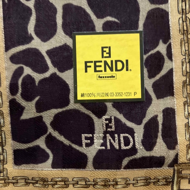 FENDI(フェンディ)のフェンディ  大判ハンカチ ハンドメイドのファッション小物(ハンカチ/バンダナ)の商品写真