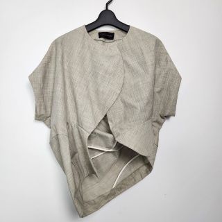 コムデギャルソン(COMME des GARCONS)のコムデギャルソン　ノーカラージャケット　レディース(ノーカラージャケット)