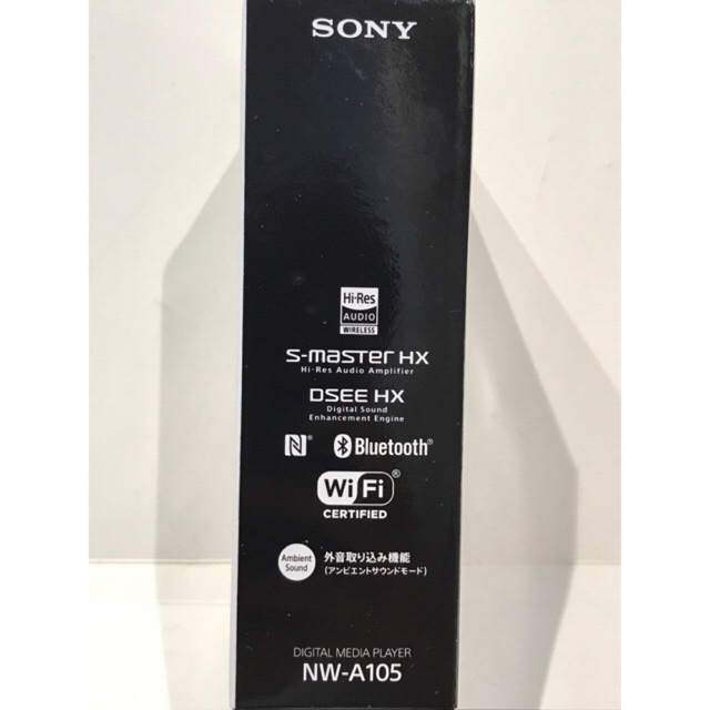 ソニー ウォークマン NW-A105 BM 16GB ハイレゾ対応 ブラック 日本人気
