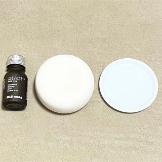 ムジルシリョウヒン(MUJI (無印良品))の無印良品　アロマストーン　アロマオイル　おやすみブレンド　セット(アロマオイル)