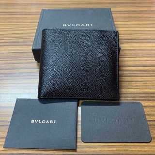 BVLGARI - 未使用品 BVLGARI 二つ折り財布 こげ茶 72の通販 by old