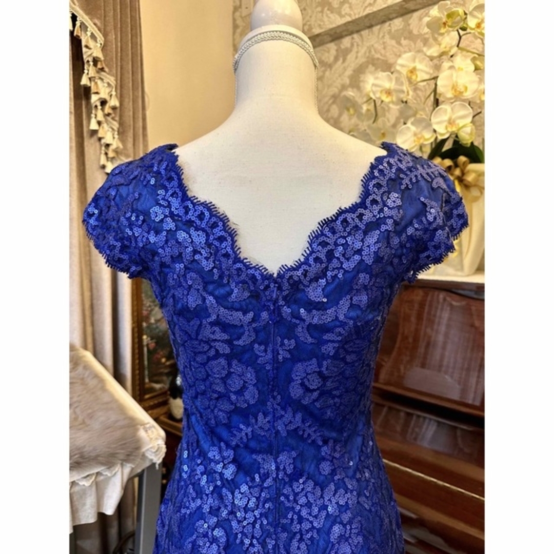 新品タダシショージ TADASHI SHOJI スパンコールワンピース M L 日本