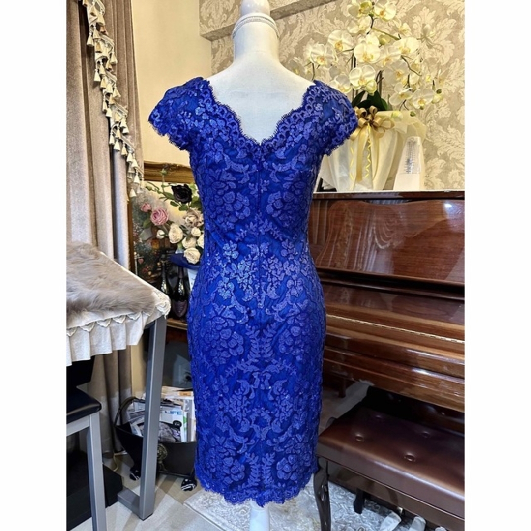 新品タダシショージ TADASHI SHOJI スパンコールワンピース M L 人気