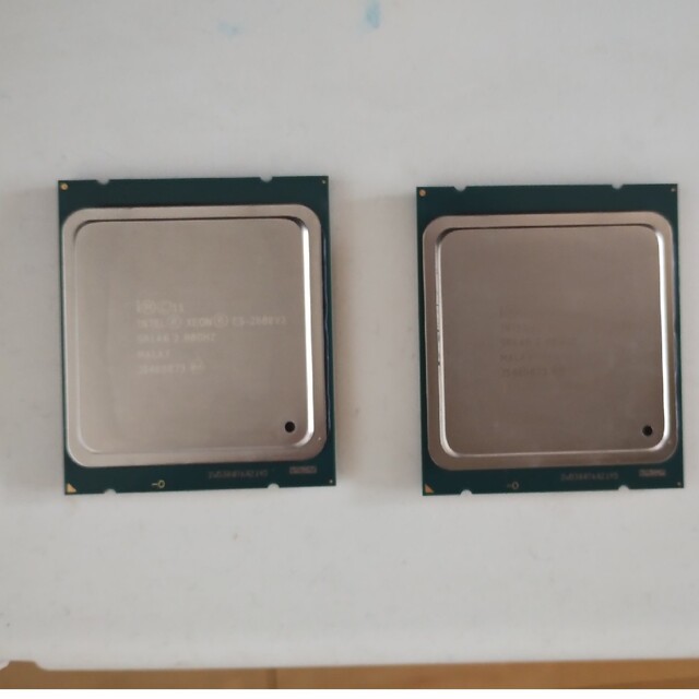 レンダリングサーバ　NVIDIA Quadro　VCA用　CPU2個セット＋付属 スマホ/家電/カメラのPC/タブレット(PCパーツ)の商品写真