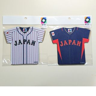 WBC　ユニホーム型マウスパッド　ホーム&ビジター セット(記念品/関連グッズ)