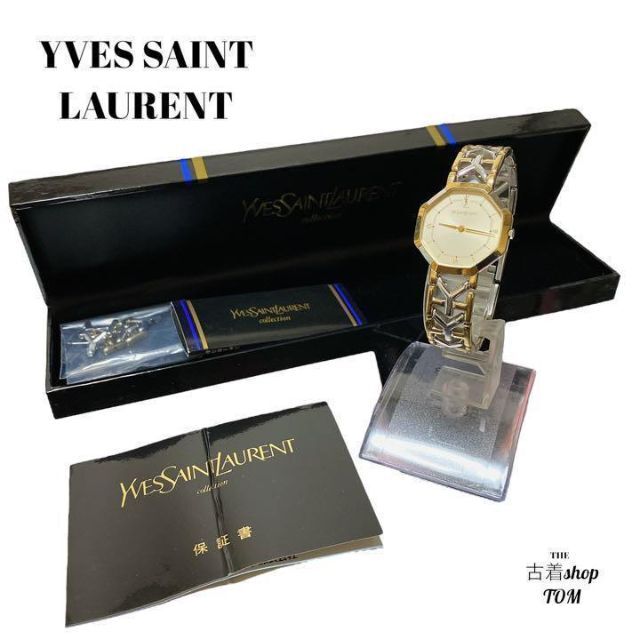 Yves Saint Laurent イヴサンローラン 腕時計 ゴールド 女の子向け