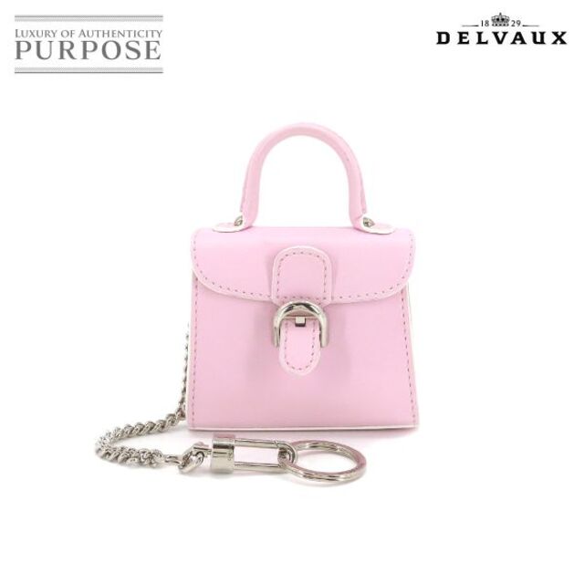 未使用 展示品 デルヴォー DELVAUX ブリヨン バッグ チャーム レザー