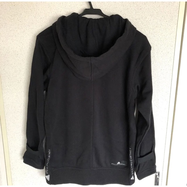 【美品】adidas STELLA McCARTNEY ジップパーカー 黒 M