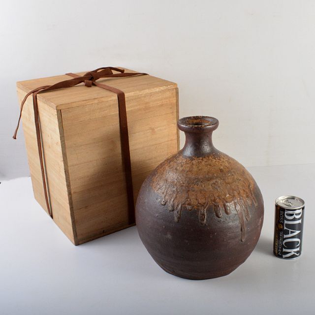 備前焼 古備前 壷 花入 陶印あり 書付 C R5664Cの通販 by 備前焼 古備前 壷 花入 陶印あり 書付 C R5664Cの通販 by