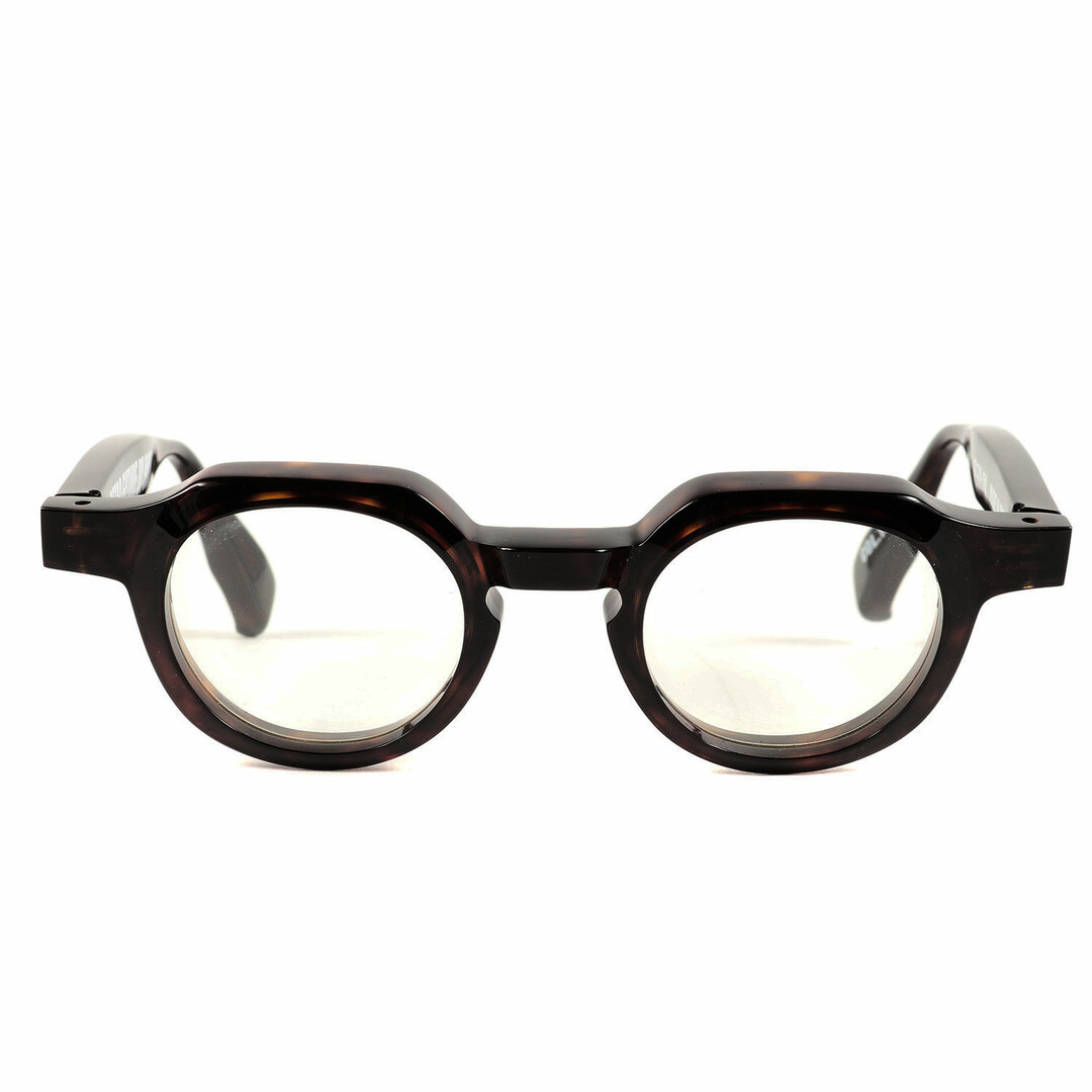 RETRO FUTURE BY 900 レトロ フューチャー バイ キューヒャク ラウンド レンズ サングラス RF.001 メガネ 眼鏡 フレーム クラウンパント  デミ(Col.172) 43□24-150 日本製 ブランド【メンズ】