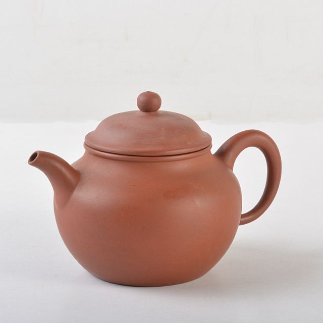 中国 紫砂 朱泥 急須 茶壷 在銘 V R5672 中国 紫砂 朱泥 急須 茶壷 在銘 V R5672