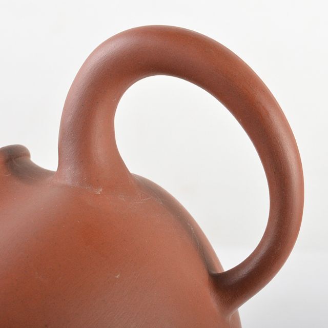 中国 紫砂 朱泥 急須 茶壷 在銘 V R5672 中国 紫砂 朱泥 急須 茶壷 在銘 V R5672