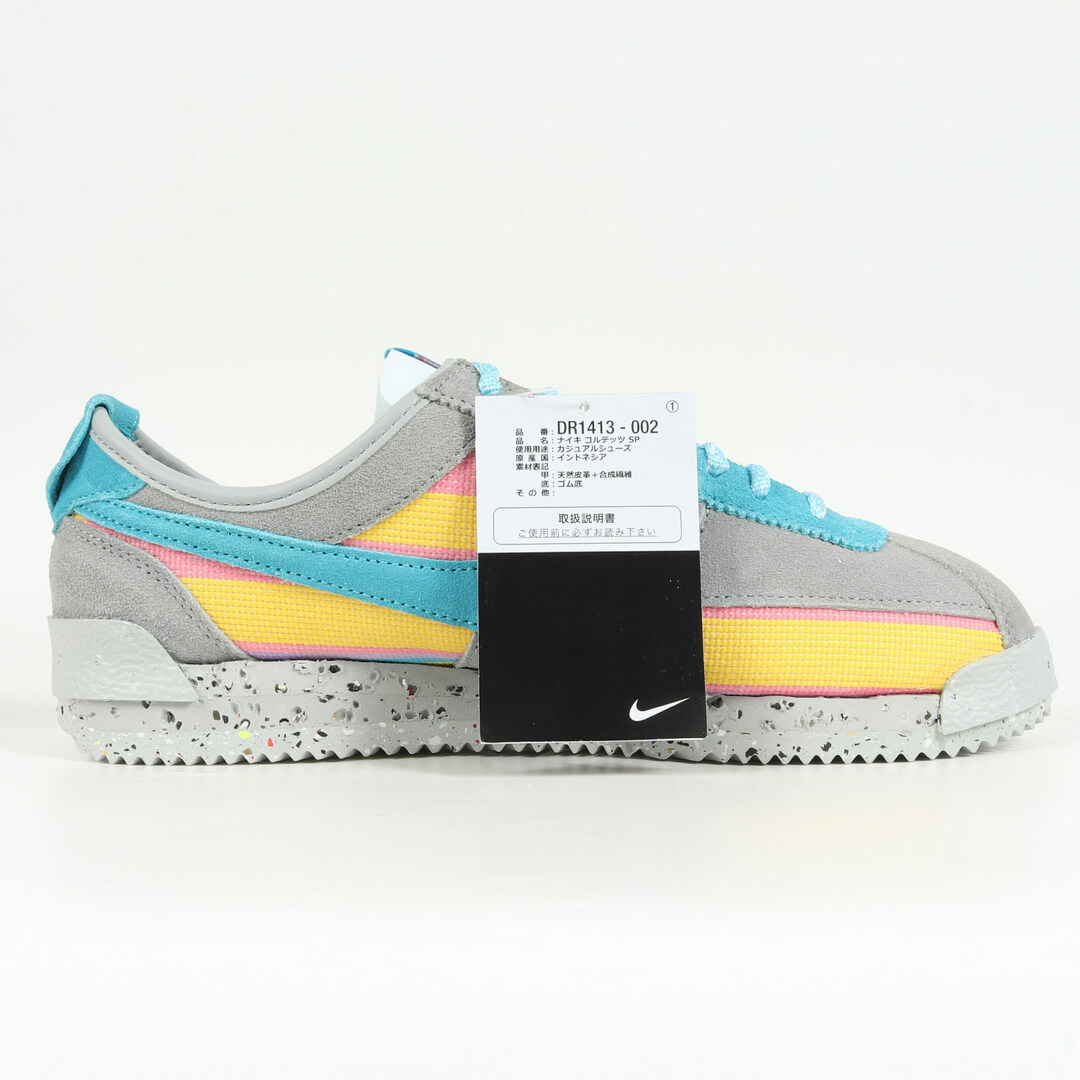 NIKE ナイキ サイズ：30.0cm UNION CORTEZ SP LIGHT SMOKE GREY (DR1413-002) 22SS ユニオン コルテッツ ライトスモークグレー ブルーフューリー US12 スニーカー コラボ シューズ【メンズ】