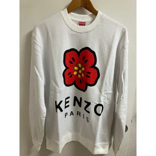 全国宅配無料 KENZO KENZO 高田賢三 記念 イラスト スウェット 刺繍