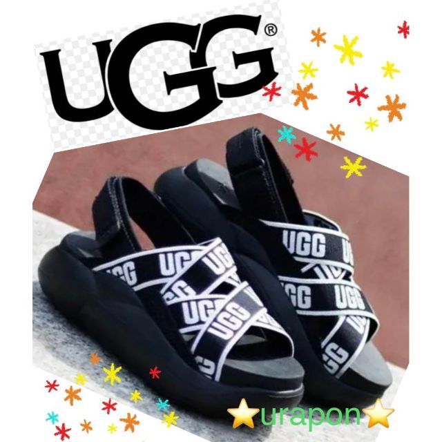 UGG(アグ)の完売しました。④C✨24✨展示・超超美品✨UGG✨LA CLOUD SANDAL レディースの靴/シューズ(サンダル)の商品写真