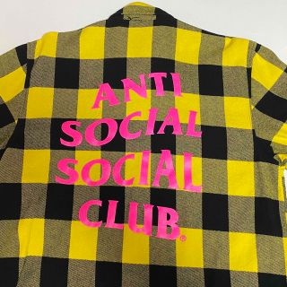 ANTI SOCIAL SOCIAL CLUB チェックネルシャツ